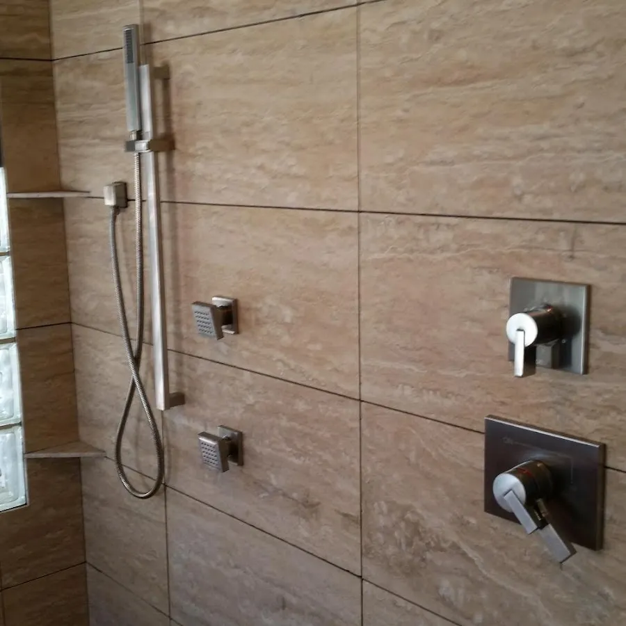 Shower fixture installation for Water Heater Installation in Willard